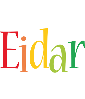 Eidar birthday logo