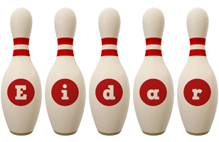 Eidar bowling-pin logo