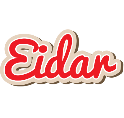 Eidar chocolate logo