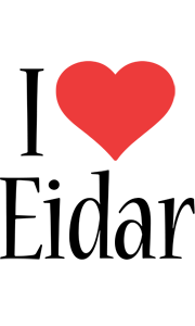 Eidar i-love logo