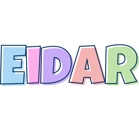 Eidar pastel logo