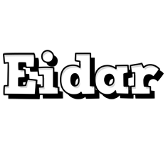 Eidar snowing logo