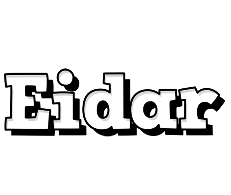 Eidar snowing logo