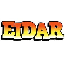 Eidar sunset logo