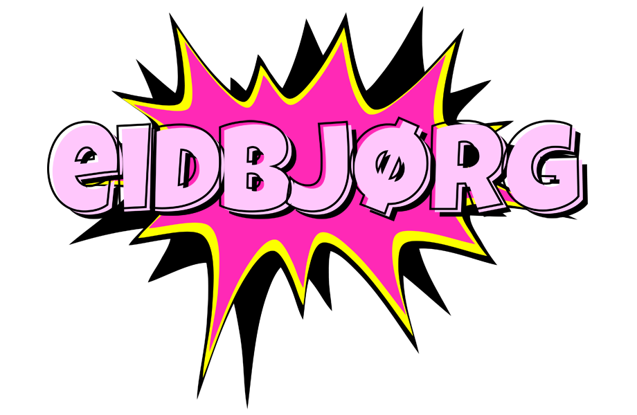 Eidbjørg badabing logo