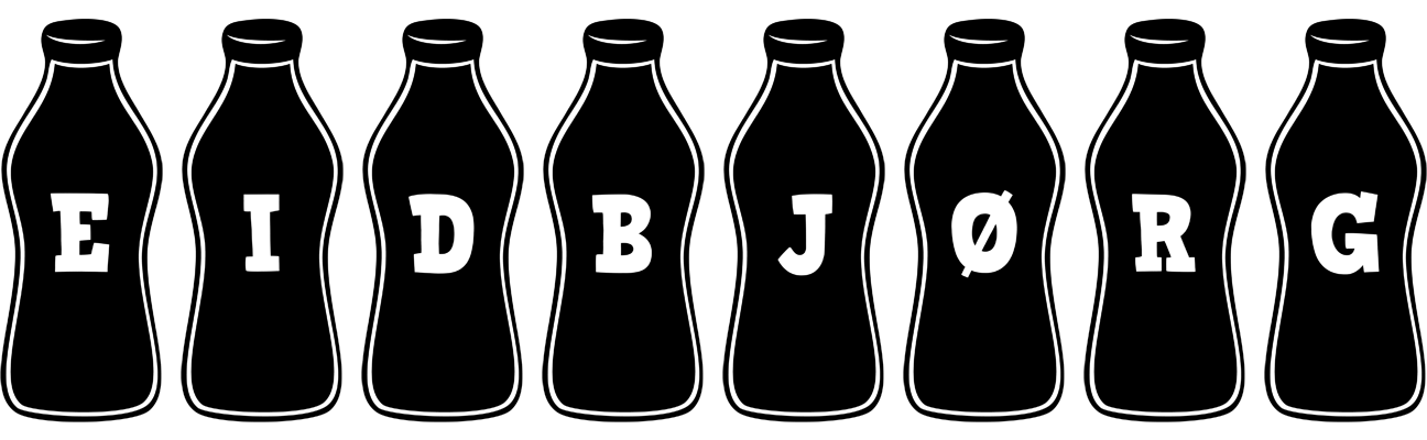 Eidbjørg bottle logo