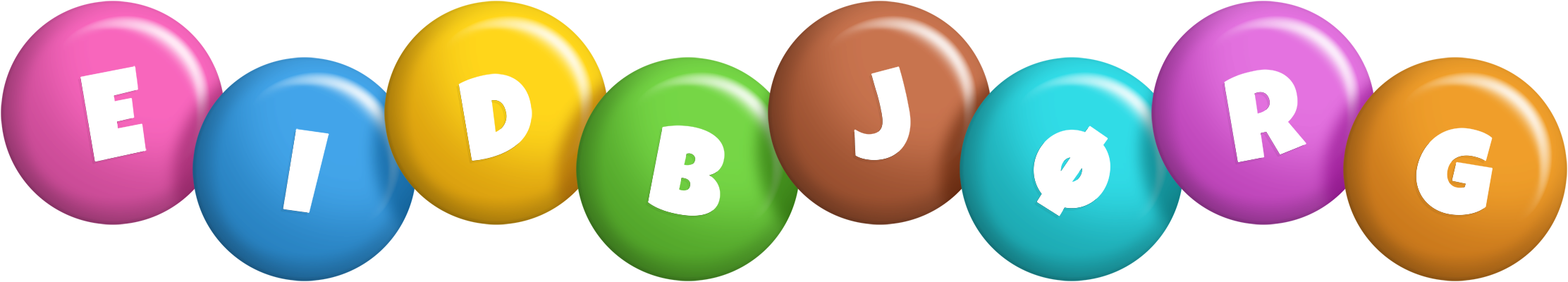 Eidbjørg candy logo