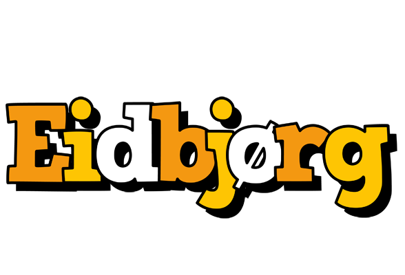 Eidbjørg cartoon logo