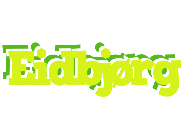 Eidbjørg citrus logo
