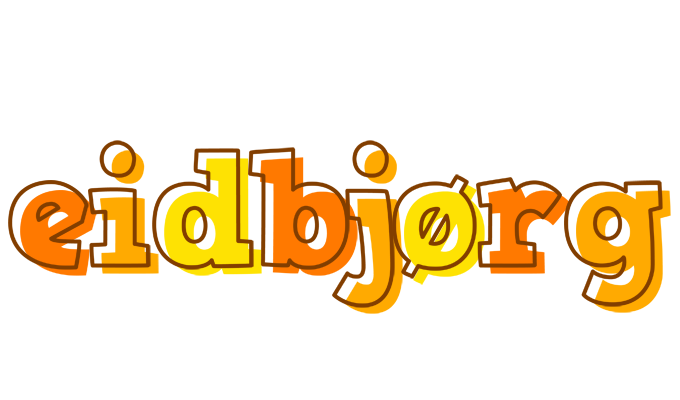 Eidbjørg desert logo