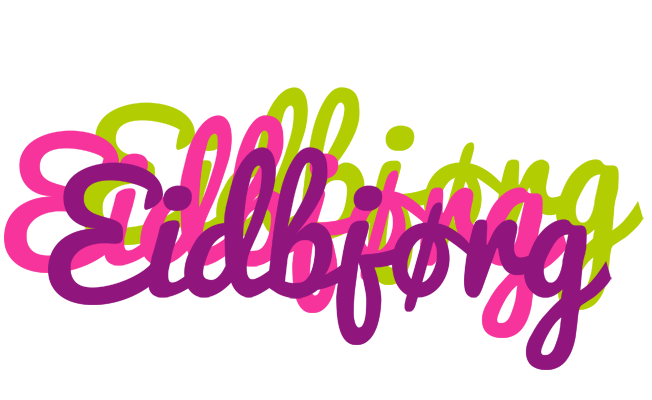 Eidbjørg flowers logo