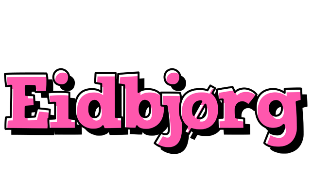 Eidbjørg girlish logo