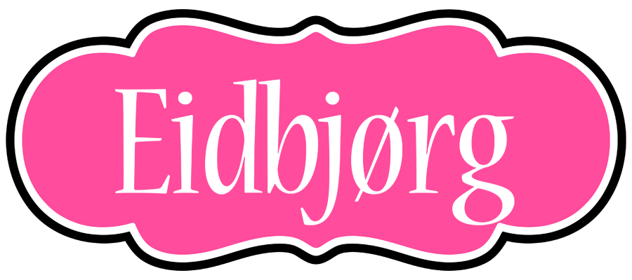 Eidbjørg invitation logo
