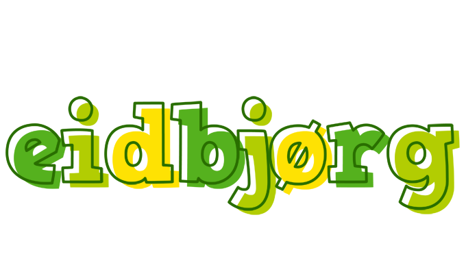 Eidbjørg juice logo