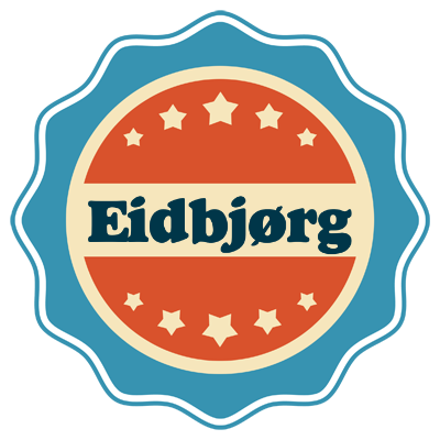Eidbjørg labels logo