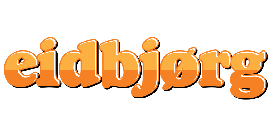 Eidbjørg orange logo