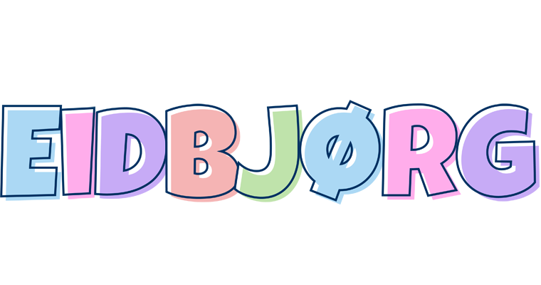 Eidbjørg pastel logo