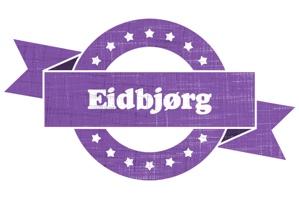 Eidbjørg royal logo