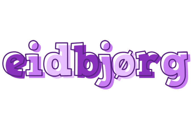 Eidbjørg sensual logo