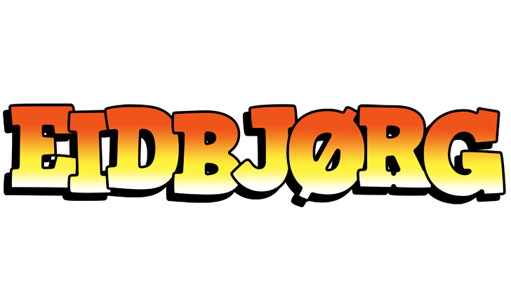 Eidbjørg sunset logo