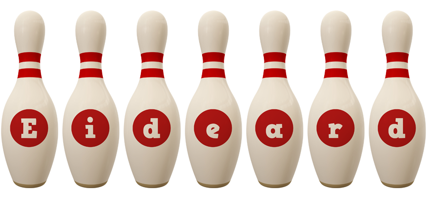 Eideard bowling-pin logo