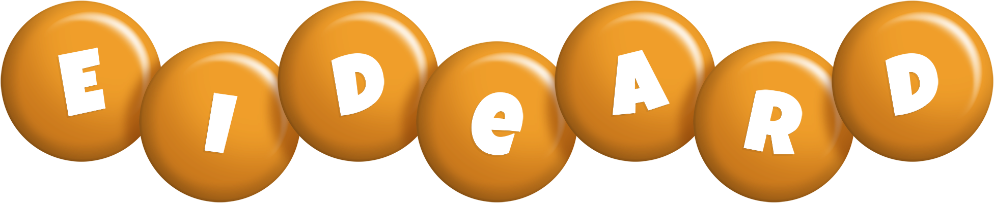 Eideard candy-orange logo