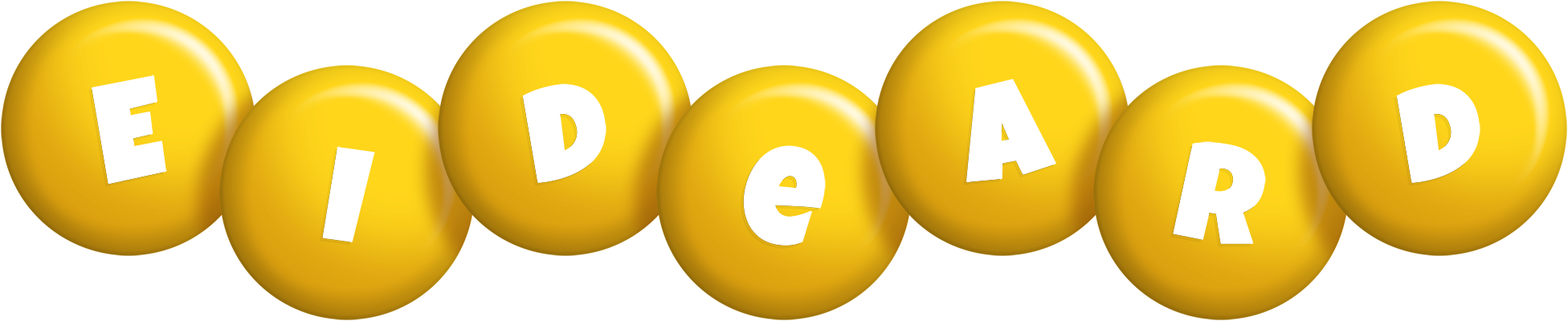 Eideard candy-yellow logo