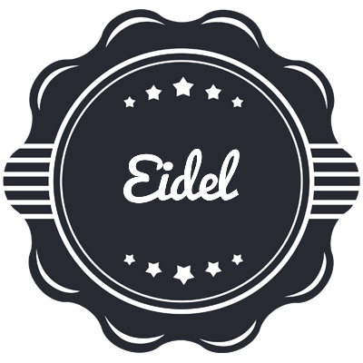 Eidel badge logo
