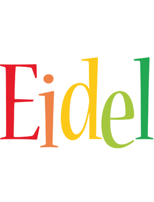 Eidel birthday logo