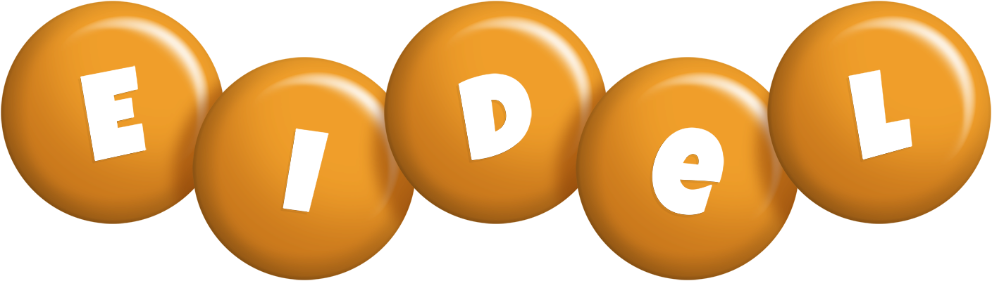 Eidel candy-orange logo
