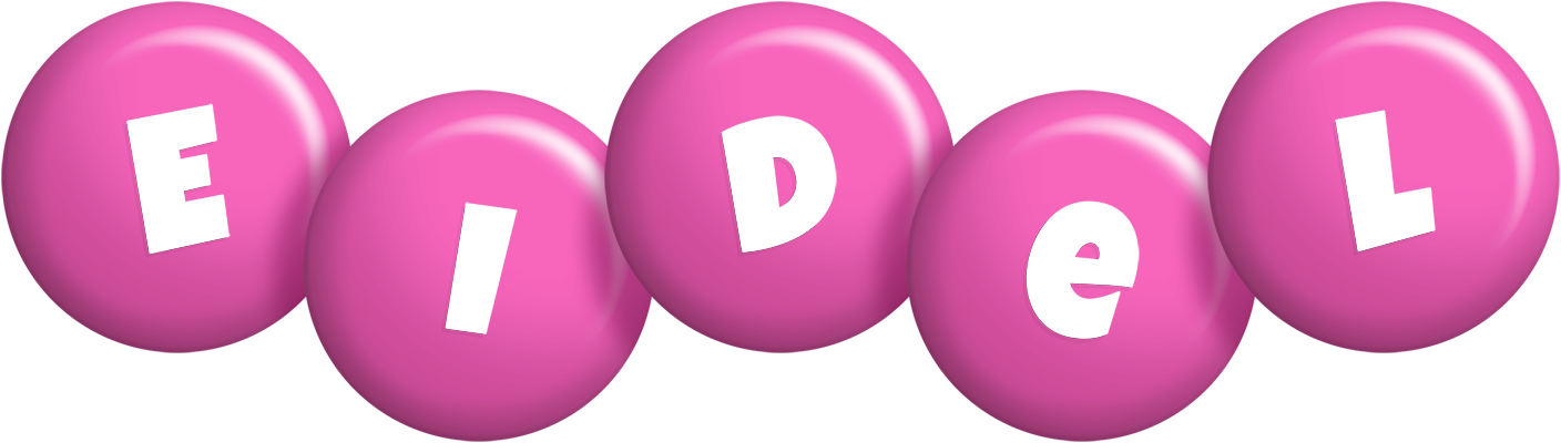 Eidel candy-pink logo