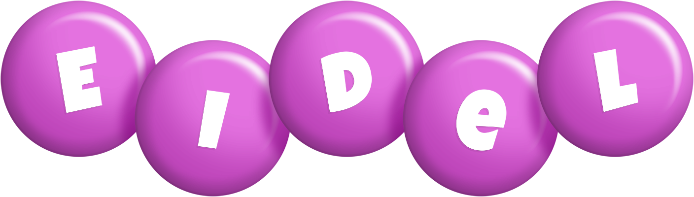 Eidel candy-purple logo