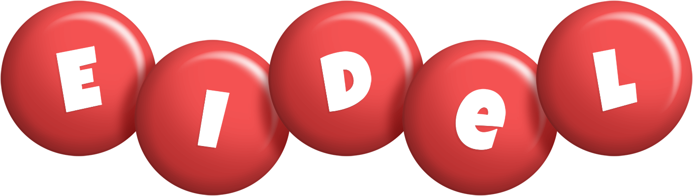 Eidel candy-red logo