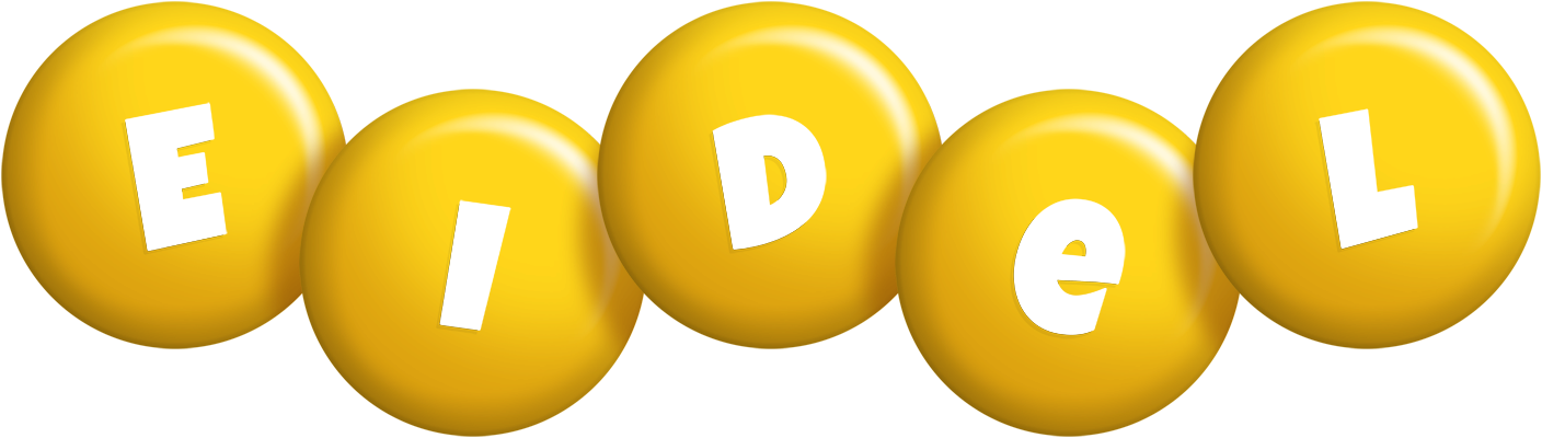 Eidel candy-yellow logo