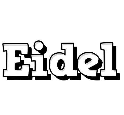 Eidel snowing logo