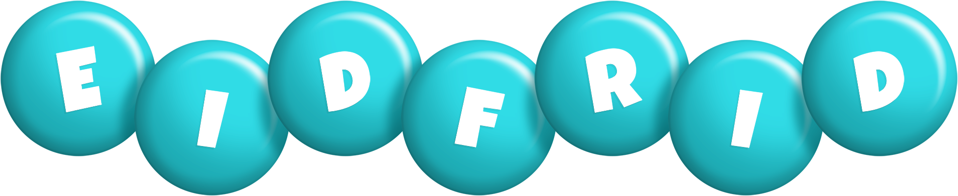 Eidfrid candy-azur logo