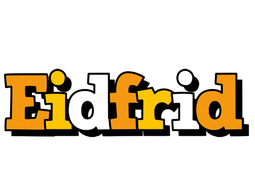 Eidfrid cartoon logo