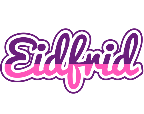 Eidfrid cheerful logo