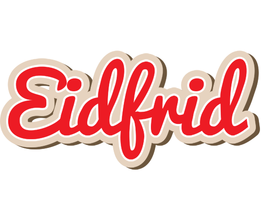 Eidfrid chocolate logo