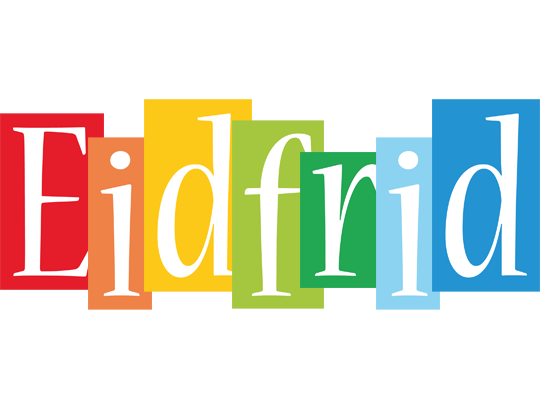 Eidfrid colors logo
