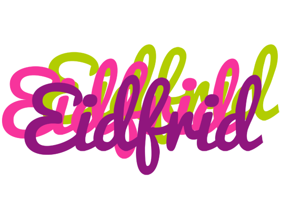 Eidfrid flowers logo