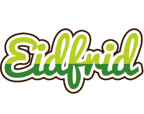 Eidfrid golfing logo