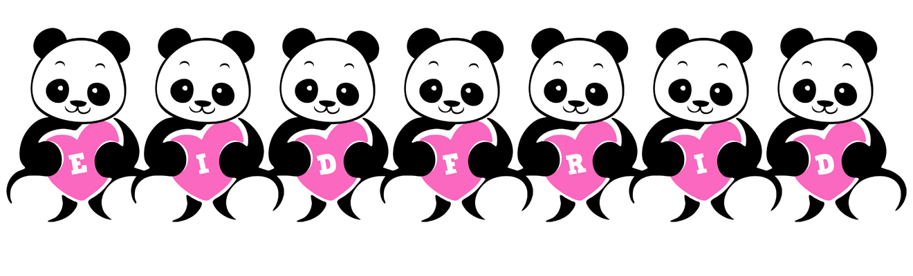 Eidfrid love-panda logo