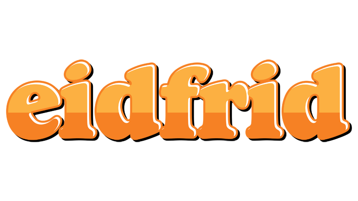 Eidfrid orange logo