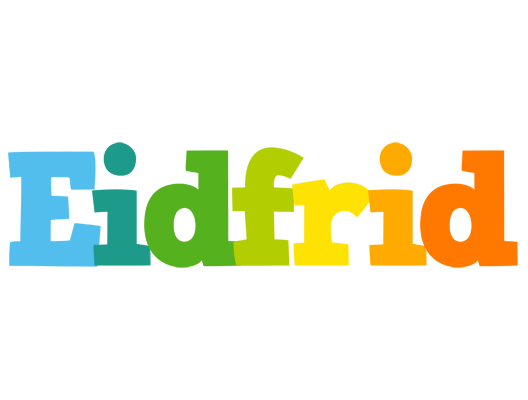 Eidfrid rainbows logo