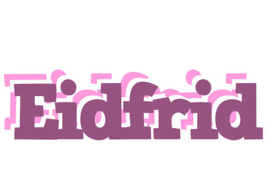 Eidfrid relaxing logo