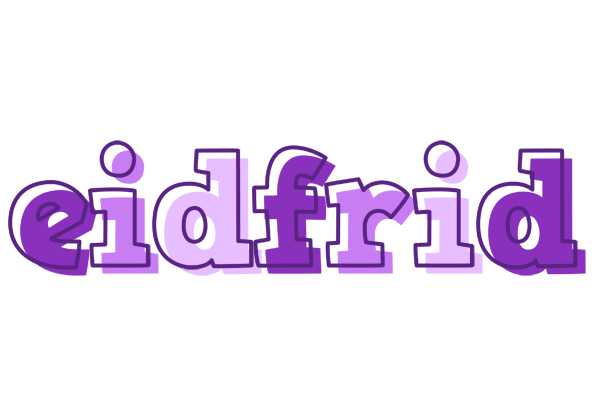 Eidfrid sensual logo