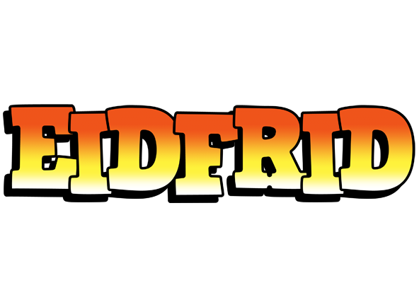 Eidfrid sunset logo