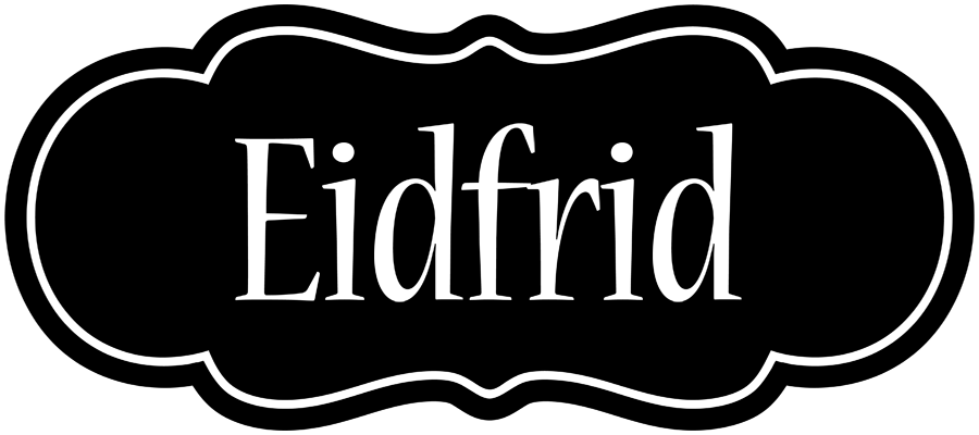 Eidfrid welcome logo