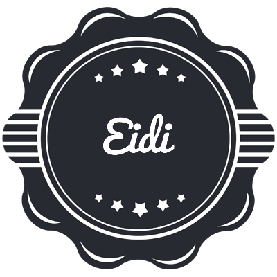 Eidi badge logo